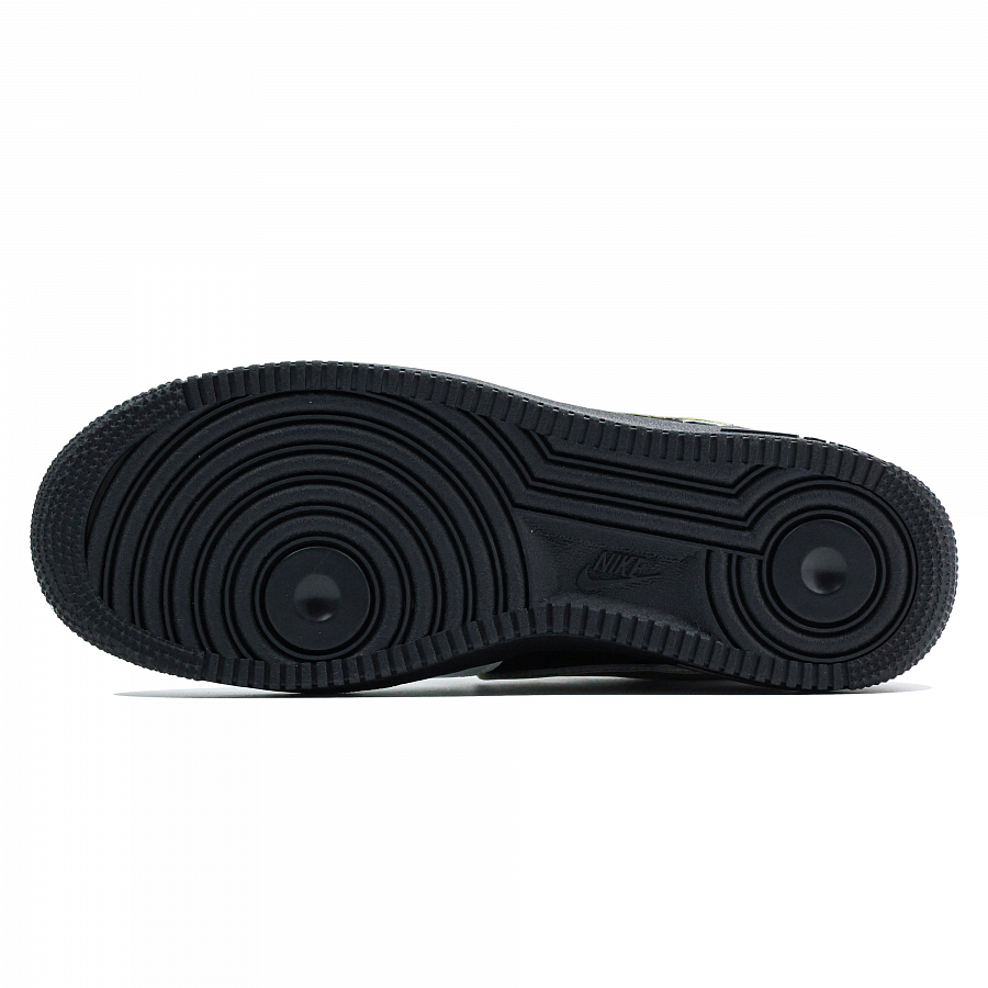 Nike Air Force 1 Abrasion Resistant Low top Skateboard Shoes Men's Black White купить в интернет-магазине Yoocart с быстрой доставкой по России.