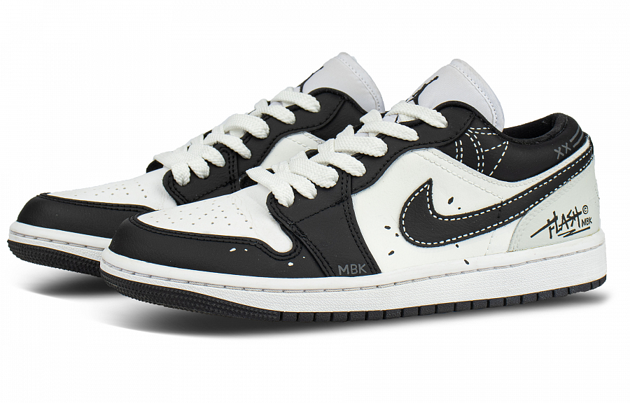 Jordan Air Jordan 1 Milkshake Low top Vintage Basketball Shoes Unisex Black White купить в интернет-магазине Yoocart с быстрой доставкой по России.