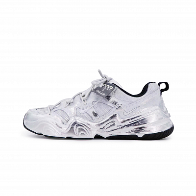 Nike Tech Hera Slip Resistant Abrasion Resistant Low top Casual Shoes Unisex Light Gray