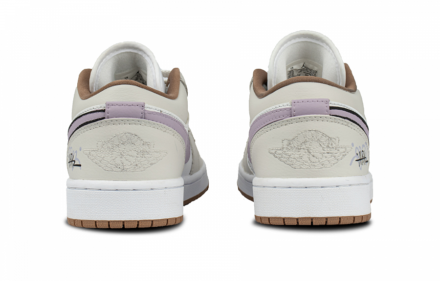 Jordan Air Jordan 1 Cushioning Low top Vintage Basketball Shoes Unisex Beige купить в интернет-магазине Yoocart с быстрой доставкой по России.