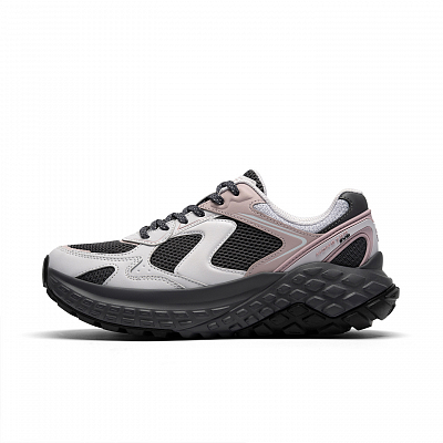Skechers AIR COOLED MEMORY Low top Casual Shoes Women's Black Lavender