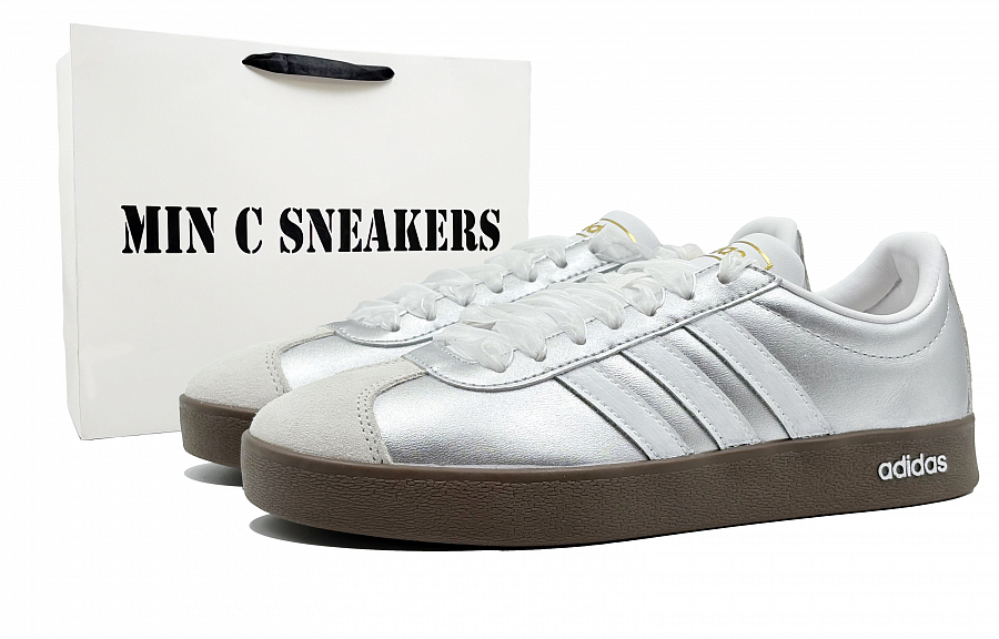 Adidas VL COURT 2.0 Box, Heos Space, Starry Whisper Abrasion Resistant Low top Skateboard Shoes Unisex купить в интернет-магазине Yoocart с быстрой доставкой по России.