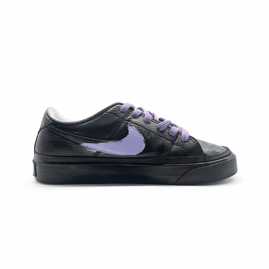 Nike Court Royale Love Purple Star Cushioning Low top Skateboard Shoes Unisex Black Purple купить в интернет-магазине Yoocart с быстрой доставкой по России.