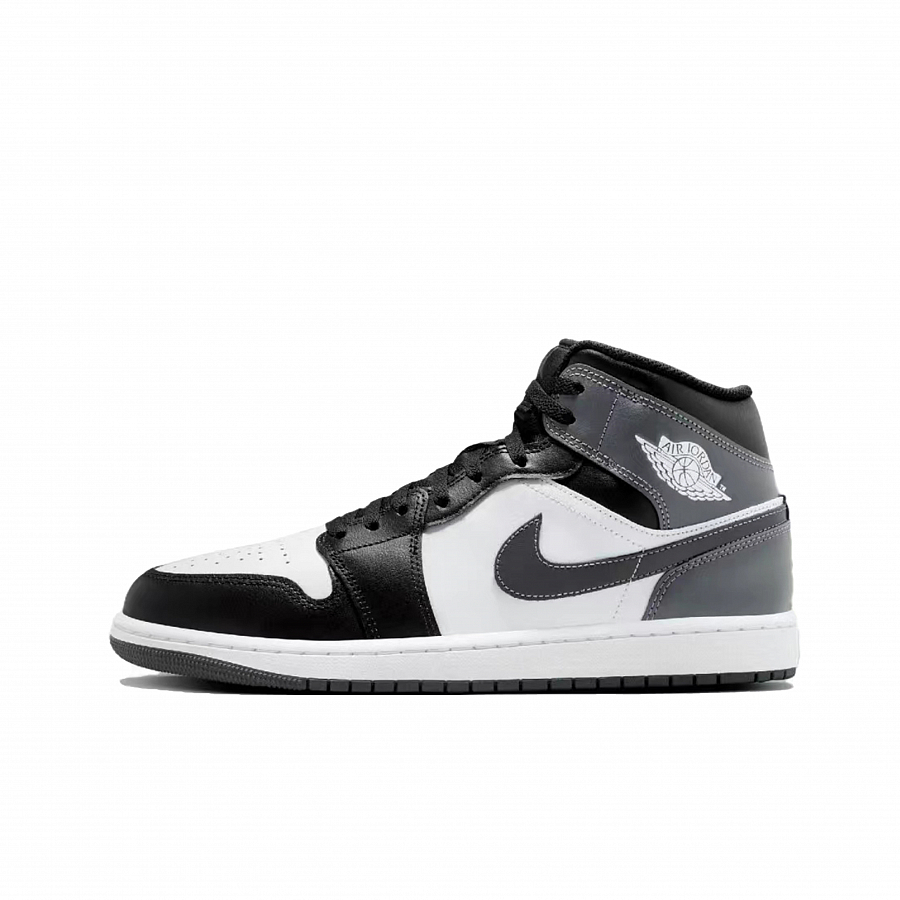 Jordan Air Jordan 1 Ink Bamboo Abrasion Resistant Mid top Vintage Basketball Shoes Unisex Gray купить в интернет-магазине Yoocart с быстрой доставкой по России.