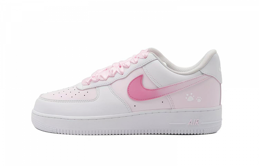 Nike Air Force 1 Abrasion Resistant Low top Skateboard Shoes Women's Pink купить в интернет-магазине Yoocart с быстрой доставкой по России.