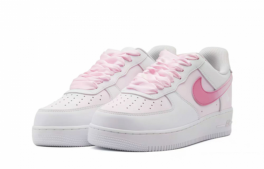Nike Air Force 1 Abrasion Resistant Low top Skateboard Shoes Women's Pink купить в интернет-магазине Yoocart с быстрой доставкой по России.