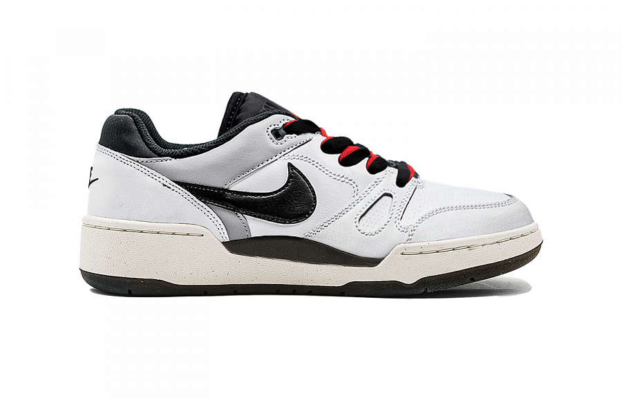Nike Full Force Skateboard Shoes Men's Low top Black/White/Red купить в интернет-магазине Yoocart с быстрой доставкой по России.