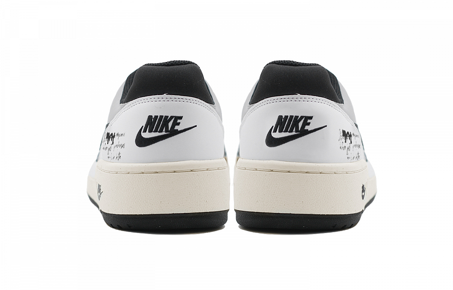 Nike Full Force Skateboard Shoes Men's Low top Black/White/Red купить в интернет-магазине Yoocart с быстрой доставкой по России.