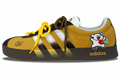 Adidas VL COURT 2.0 Slip Resistant Abrasion Resistant Low top Skateboard Shoes Unisex