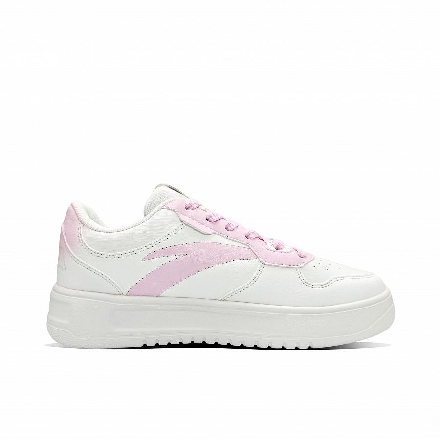 Anta Relaxed Sweetheart Baby Slip Resistant Abrasion Resistant Low top Skateboard Shoes Women's White Pink купить в интернет-магазине Yoocart с быстрой доставкой по России.