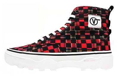 Vans Sentry Chessboard Red/White