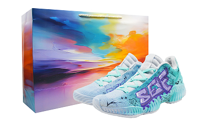 Adidas Pro Bounce 2018 Chinese Fashion Trend · Qingfeng Shock Absorbers Slip Resistant Low top Basketball Shoes Men's