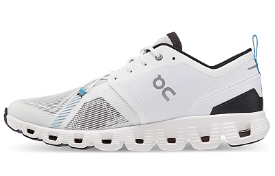 On Cloud X 3 Running Shoes Men's Low top White, Black