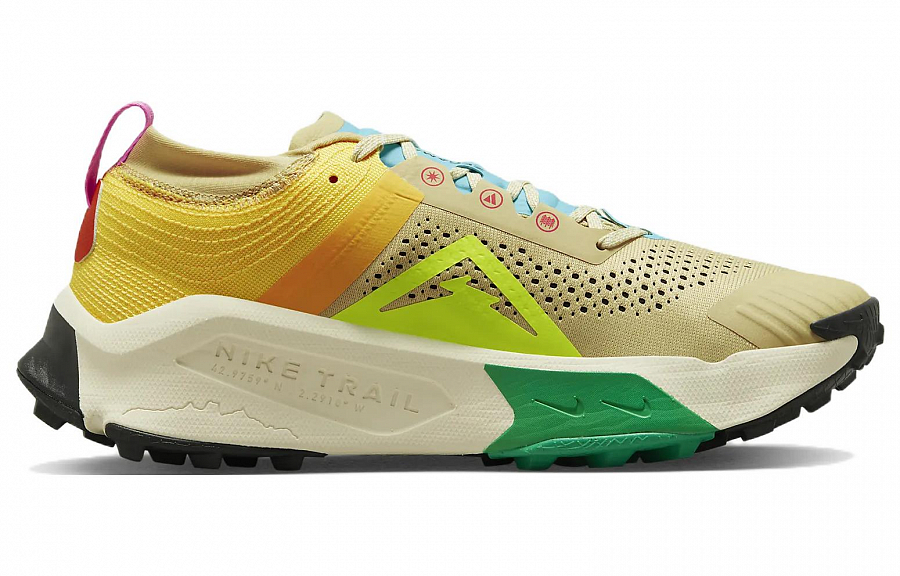Nike ZoomX Zegama Trail 'Team Gold Volt' купить в интернет-магазине Yoocart с быстрой доставкой по России.