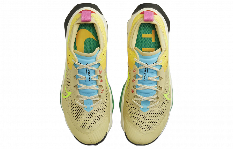 Nike ZoomX Zegama Trail 'Team Gold Volt' купить в интернет-магазине Yoocart с быстрой доставкой по России.