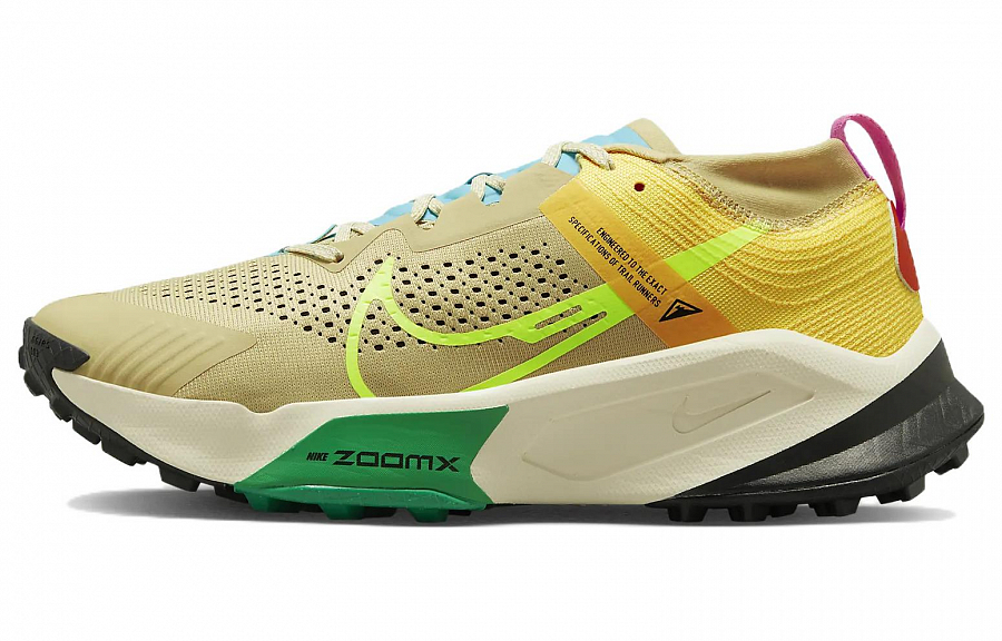 Nike ZoomX Zegama Trail 'Team Gold Volt' купить в интернет-магазине Yoocart с быстрой доставкой по России.