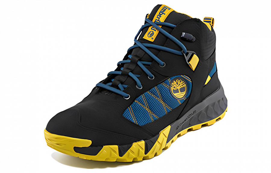 Timberland TrailQuest Waterproof Hiking Boots 'Black And Yellow' купить в интернет-магазине Yoocart с быстрой доставкой по России.