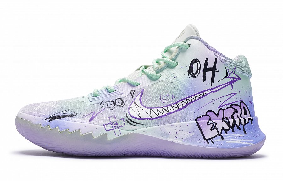 Nike Flytrap 4 Basketball Shoes Men's Mid top Green купить в интернет-магазине Yoocart с быстрой доставкой по России.