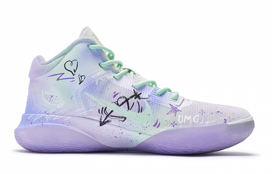 Nike Flytrap 4 Basketball Shoes Men's Mid top Green купить в интернет-магазине Yoocart с быстрой доставкой по России.