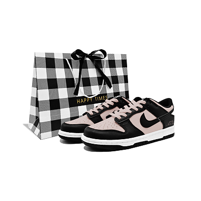 Nike Dunk Heart Fluttering, 2 Cushioning Low top Skateboard Shoes Unisex