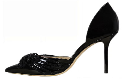 Jimmy Choo Slim Heel High Heels 8.5cm Women's Black