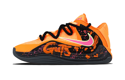 Nike Giannis Freak 7 GUTS Abrasion Resistant Basketball Shoes Unisex Orange