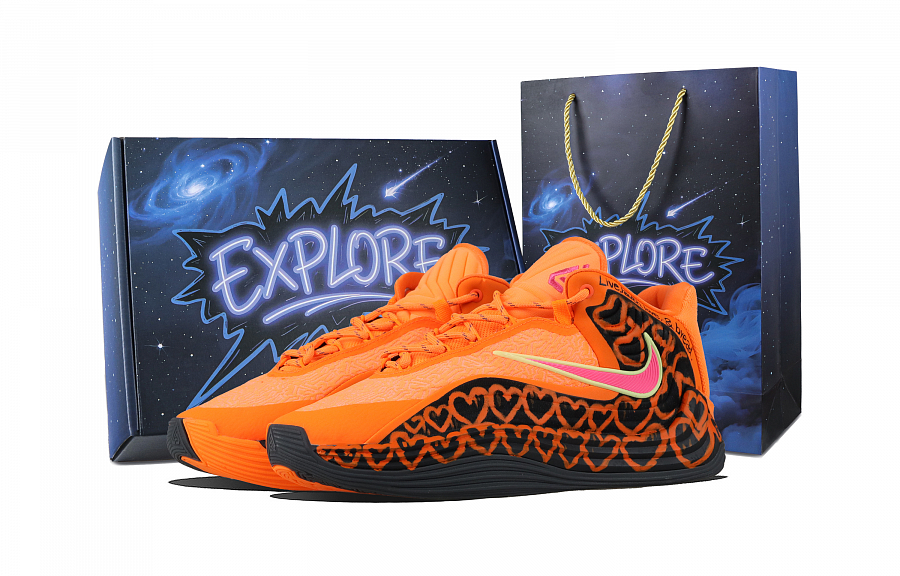 Nike Giannis Freak 7 Wild Love Fiery Orange Abrasion Resistant Mid top Basketball Shoes Unisex купить в интернет-магазине Yoocart с быстрой доставкой по России.