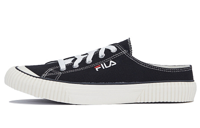 FILA Low top Skateboard Shoes Unisex Black White