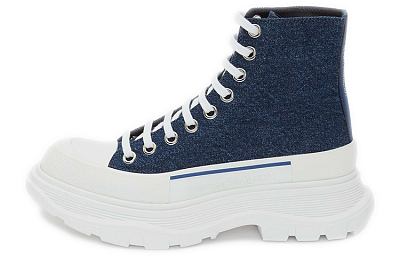 Alexander McQueen Tread Slick Lace Up Sneaker Boots Women's