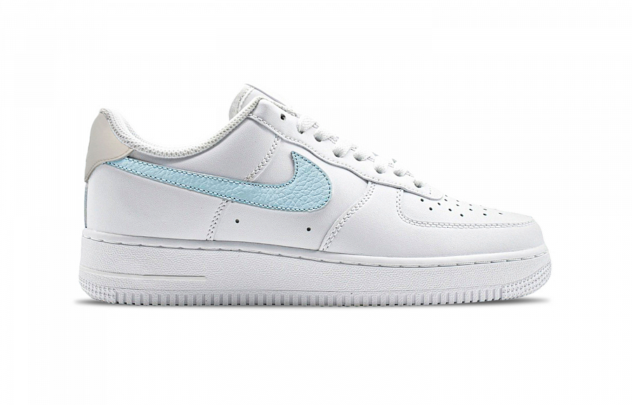 Nike Air Force 1 Sea Salt Blue Abrasion Resistant Low top Skateboard Shoes Unisex White Blue купить в интернет-магазине Yoocart с быстрой доставкой по России.