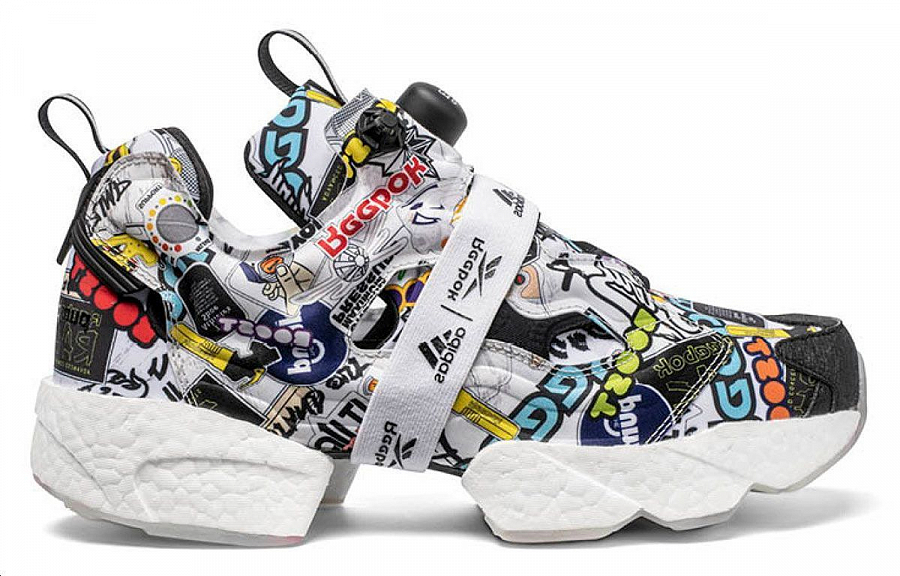 Reebok Instapump Fury Boost City Sticker купить в интернет-магазине Yoocart с быстрой доставкой по России.