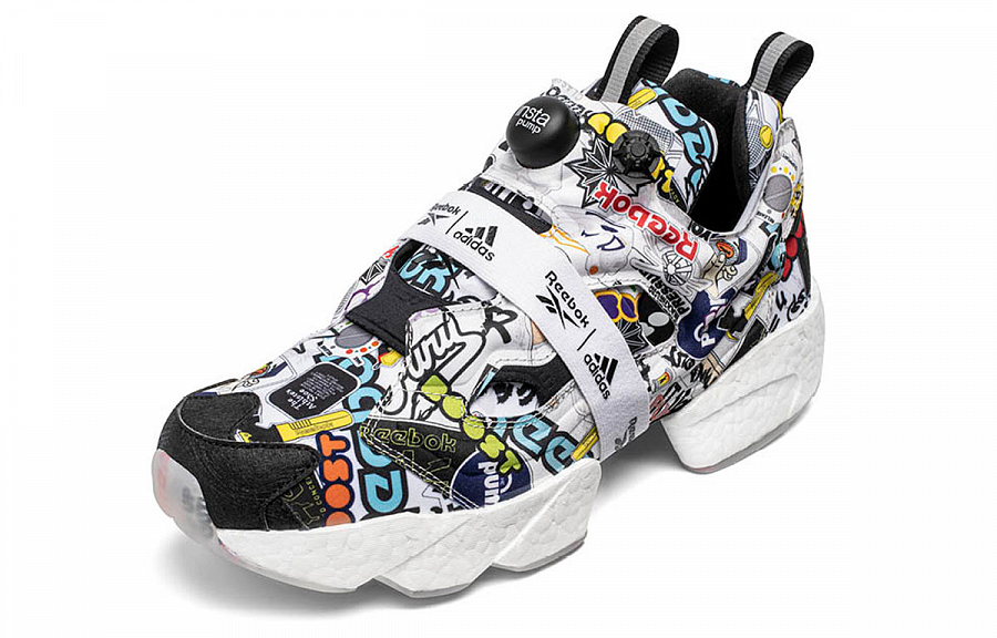 Reebok Instapump Fury Boost City Sticker купить в интернет-магазине Yoocart с быстрой доставкой по России.