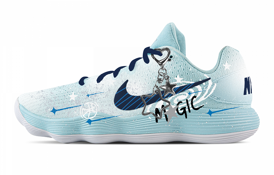 Nike Hyperdunk 2017 Shooting Stars Fragment, Heart Box Cushioning Coverage Support Low top Basketball Shoes Men's купить в интернет-магазине Yoocart с быстрой доставкой по России.