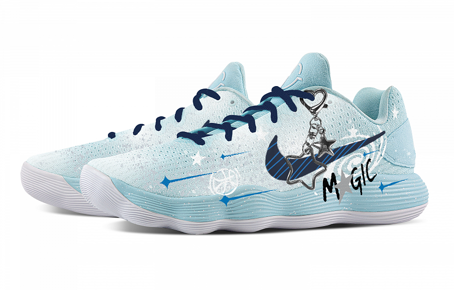 Nike Hyperdunk 2017 Shooting Stars Fragment, Heart Box Cushioning Coverage Support Low top Basketball Shoes Men's купить в интернет-магазине Yoocart с быстрой доставкой по России.
