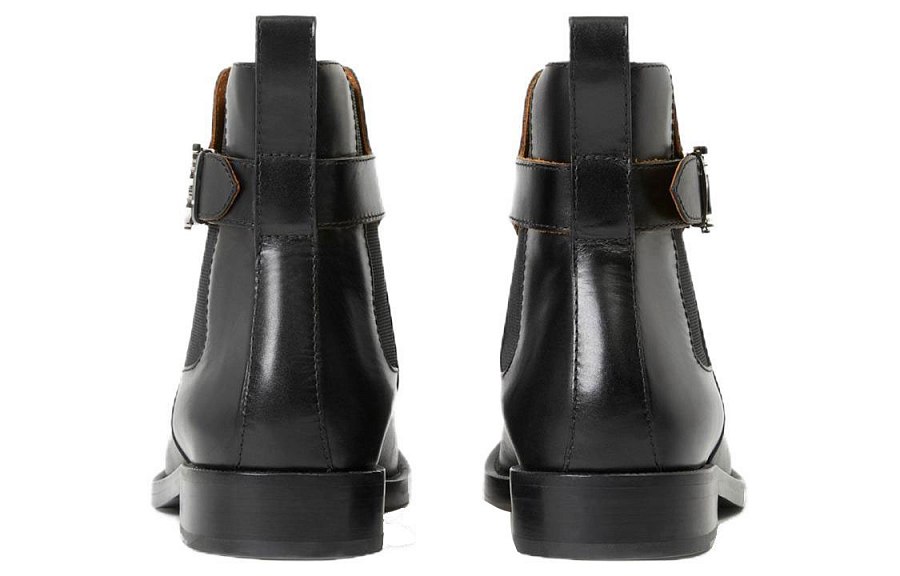 Burberry Monogram Short Chelsea Boots Men's Black купить в интернет-магазине Yoocart с быстрой доставкой по России.