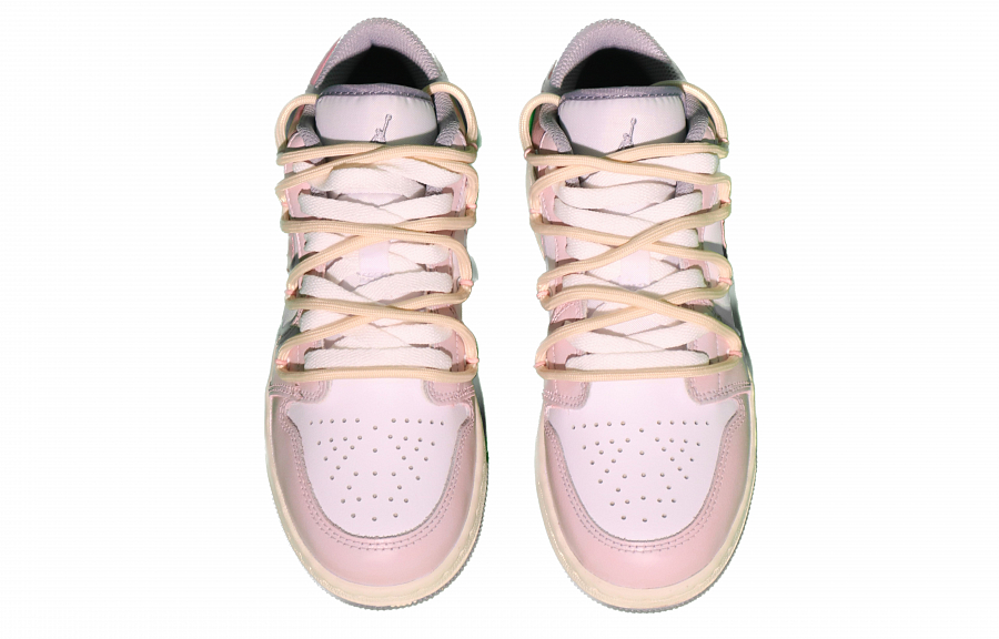 Jordan Air Jordan 1 Low Anti-Slip Wear-Resistant Low-Top Vintage Basketball Shoes GS Pink купить в интернет-магазине Yoocart с быстрой доставкой по России.