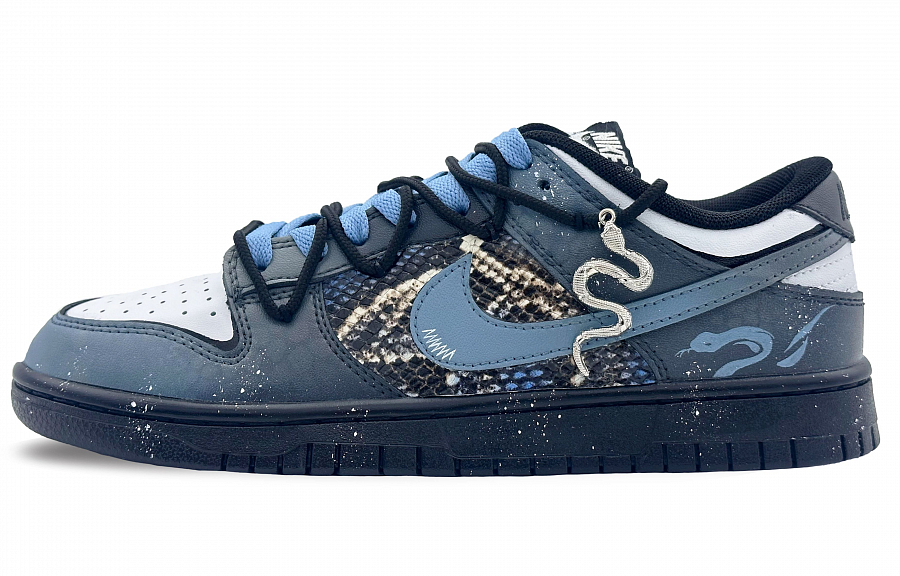 Nike Dunk Slip Resistant Abrasion Resistant Low top Skateboard Shoes Unisex Blue купить в интернет-магазине Yoocart с быстрой доставкой по России.
