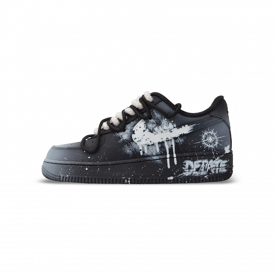 Nike Air Force 1 Black And White Drying Low top Skateboard Shoes Unisex купить в интернет-магазине Yoocart с быстрой доставкой по России.