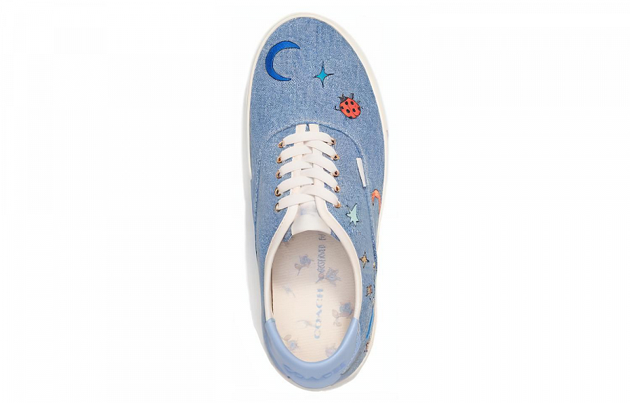 COACH Low top Skateboard Shoes Men's Blue купить в интернет-магазине Yoocart с быстрой доставкой по России.