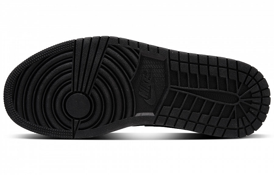 Jordan Air Jordan 1 Solitude Gray Abrasion Resistant Mid top Vintage Basketball Shoes Unisex Black Gray купить в интернет-магазине Yoocart с быстрой доставкой по России.