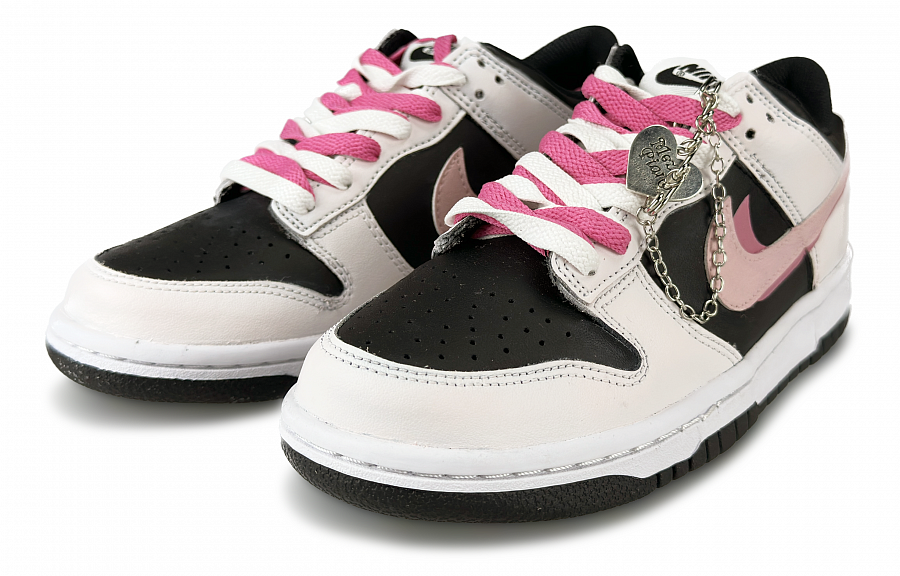 Nike Dunk Low Low-Top Skateboard Shoes Women's White Pink купить в интернет-магазине Yoocart с быстрой доставкой по России.