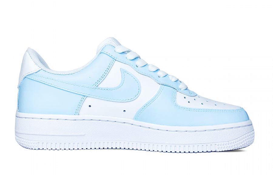 Nike Air Force 1 Low-Top Skateboard Shoes Men's Blue White купить в интернет-магазине Yoocart с быстрой доставкой по России.