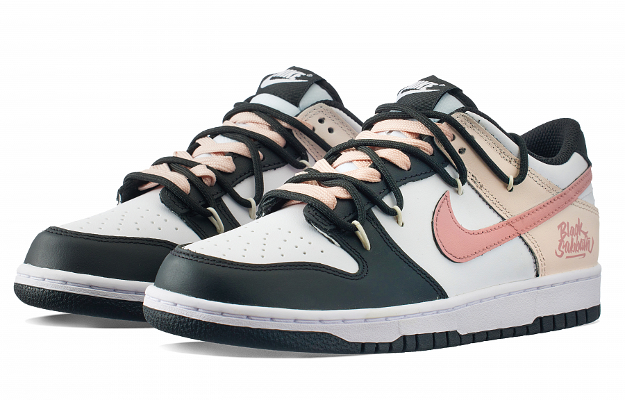 Nike Dunk White Peach Summer Low-Top Skateboard Shoes Women's Black Pink купить в интернет-магазине Yoocart с быстрой доставкой по России.