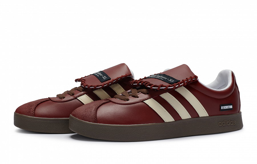 Adidas Neo Vl Court 811 Made Burgundy Low-Top Skateboard Shoes Unisex Red Beige White купить в интернет-магазине Yoocart с быстрой доставкой по России.