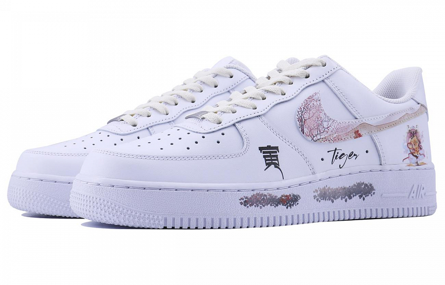 Nike Air Force 1 Tiger SDS Low-Top Skateboard Shoes Men's White купить в интернет-магазине Yoocart с быстрой доставкой по России.