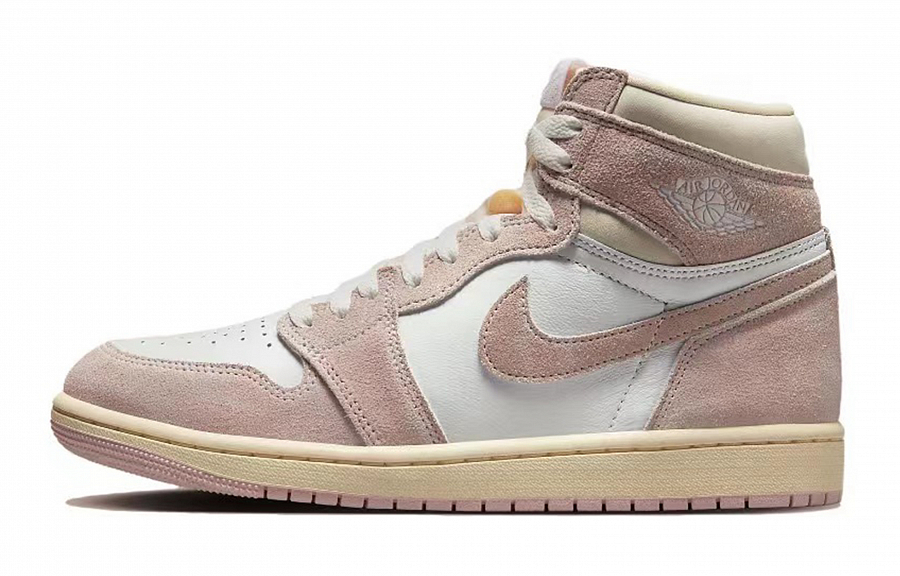 Jordan Air Jordan 1 811 Manufacture Skirt Hem Waltz Canvas Bag Low-Top Vintage Basketball Shoes Women's Pink White купить в интернет-магазине Yoocart с быстрой доставкой по России.