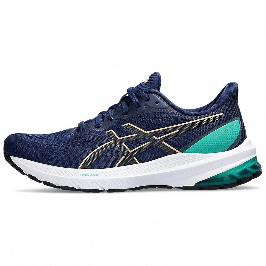 ASICS GT 1000 12 Blue Expanse Champagne Women's купить в интернет-магазине Yoocart с быстрой доставкой по России.