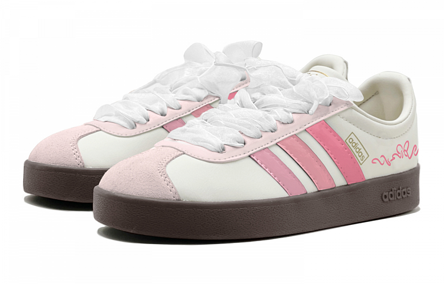 Adidas Vl Court Classic Skateboard Shoes Unisex Low top White купить в интернет-магазине Yoocart с быстрой доставкой по России.