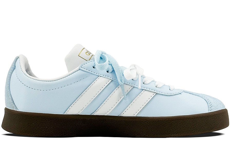 Adidas Neo Vl Court Anti-Slip Wear-Resistant Low-Top Skateboard Shoes Unisex Glacier Blue купить в интернет-магазине Yoocart с быстрой доставкой по России.