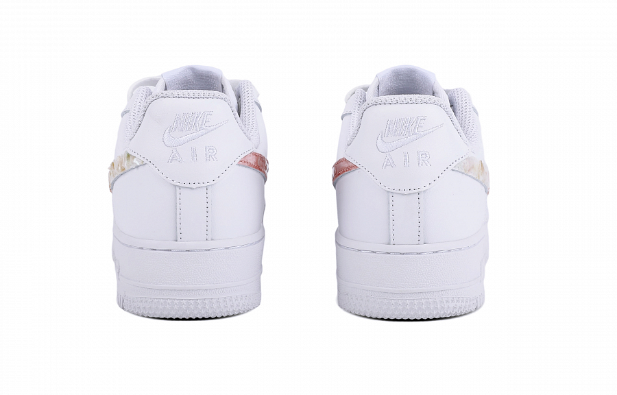 Nike Air Force 1 Abrasion Resistant Low top Skateboard Shoes Women's White Pink купить в интернет-магазине Yoocart с быстрой доставкой по России.